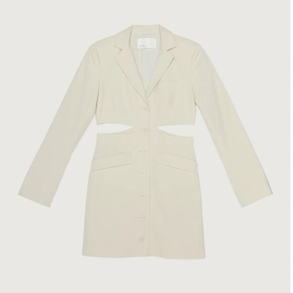 OAK AND FORT CREAM BLAZER DRESS - Picture 3 of 6